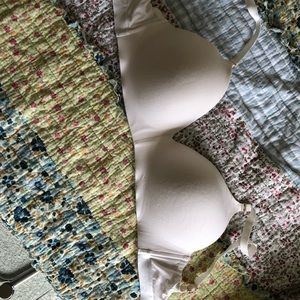 Third Love bra cream size 36F, cotton wireless